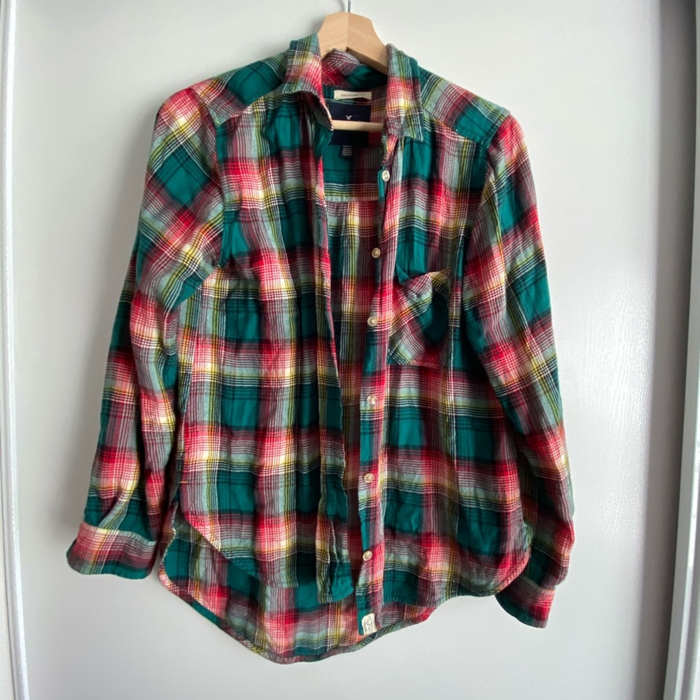 Boyfriend fit flannel